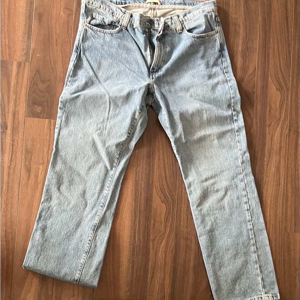 L.L. Bean Men's Straight Jeans - Light Blue